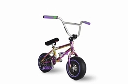 Wildcat Bici Wildcat Mini BMX Joker Purple 10" / Mini BMX Wildcat Joker viola 10 pollici con freni rimovibili