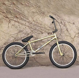 YOUSR BMX YOUSR Freestyle BMX da 20 Pollici per Ciclisti Principianti E Avanzati, Telaio in Acciaio al Cromo Molibdeno 4130, Cambio BMX 25x9T, Manubrio da 8, 75 Pollici E Cuscino Monopezzo