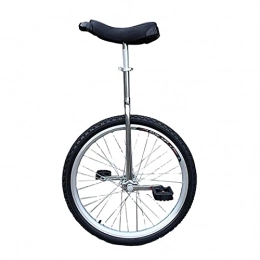 aedouqhr Bici aedouqhr Monociclo Grande da 20 Pollici, Bici da bilanciamento per Adulti con Una Ruota per Principianti, Telaio in Lega di Alluminio, per Persone di Altezza 160-175 cm, carico 150 kg