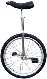 MRTYU-UY Bici Balance Bike, Grande Monociclo da 20", Adulti Big Kids Principiante Bici con Bilancia a Una Ruota, Telaio in Lega di Alluminio, per Persone di Altezza 160-175cm