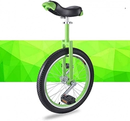 MRTYU-UY Bici Balance Bike, Monociclo per Bambini Adolescenti Adulti, Ruota da Montagna Antiscivolo da 16 / 18 / 20 Pollici, Comodo Sedile a Sella Regolabile, Carico 150 kg (20"(50 cm))