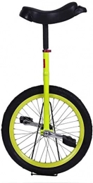 MRTYU-UY Bici Balance Bike, Monociclo, Principianti Bambini Adulti Regolabile Antiscivolo Acrobatico Ruota Bicicletta Equilibrio Esercizio con Supporto, Regalo (20 pollici blu)