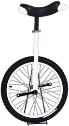 MRTYU-UY Bici Balance Bike, Monociclo Regolabile, Bambini Adulti Principianti All'aperto Equilibrio Ciclismo Esercizio Acrobatico Ruota Fitness Pneumatico da Montagna Antiscivolo, Regalo (16 Pollici Nero)