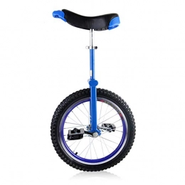 GAOYUY Bici GAOYUY Monociclo, 16 / 18 / 20 / 24 Pollici Regolabile E Staccabile Monociclo della Ruota for Adulti Bambini Uomini Ragazzi Ragazzo Rider, Mountain Outdoor (Color : Blue, Size : 16 Inches)