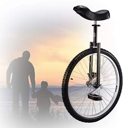 GAOYUY Bici GAOYUY Monociclo A 24 Pollici, Robusto Telaio in Acciaio al Manganese Monociclo Freestyle Professionale Unisex Sport all'Aria Aperta Fitness Esercizio Salute (Color : Black, Size : 24 Inches)