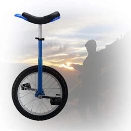 GAOYUY Bici GAOYUY Monociclo da Allenamento, 16 / 18 / 20 Pollici Monociclo Freestyle Pedali in Plastica Arrotondati Sella Ergonomica Sagomata per Principianti / Bambini / Adulti (Color : Blue, Size : 18 inch)