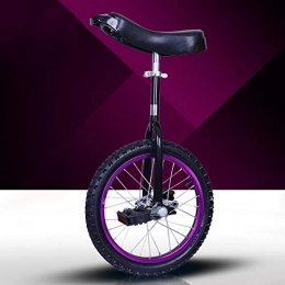 GAOYUY Bici GAOYUY Monociclo, Monociclo Freestyle for Principianti Unisex 16 / 18 / 20 / 24 Pollici Adatto for Altezza 1, 20 M-1, 80 M for Principianti (Color : Puprple, Size : 20 Inches)
