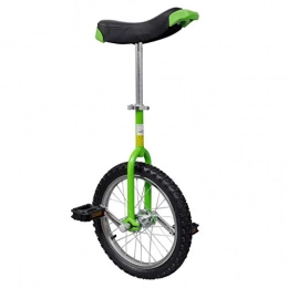 HUANGDANSP Bici HUANGDANSP Monociclo Regolabile Verde 16 Pollici / 40, 7 cm Articoli Sportivi Ricreazione all'aperto Ciclismo Monocicli