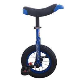 HWBB Bici HWBB Monociclo Monociclo da 12 Pollici per Bambini / Principianti, Equilibrio Fitness Sport all'Aria Aperta Esercizio di Ciclismo, per Persone Alte 36 Pollici - 53 Pollici (Color : Blue)