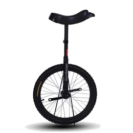 HWF Monocicli HWF Monociclo Monociclo Nero Classico per Principianti e Intermedi, 24 Pollici 20 Pollici 18 Pollici 16 Pollici Ruota Monociclo per Bambini / Adulti (Color : Black, Size : 20 inch Wheel)