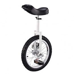 lilizhang Monocicli lilizhang 16 Pollici Monociclo, Equilibrio ciclistico Esercizio scootercoter Fitness competitivo acrobatica Bicicletta a Ruota Singola Adatta for Bambini Principianti Adolescenti (Size : White)