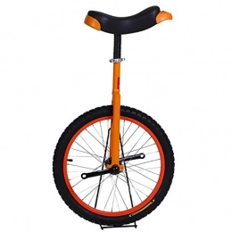 SSZY Bici Monociclo Arancione Ragazzi / Bambini 20 / 18inch Ruote Monociclo, Adolescenti / principiante 16inch Equilibrio in Bicicletta, con Perfetta Tenuta di butile Pneumatici, Esercizio Salute
