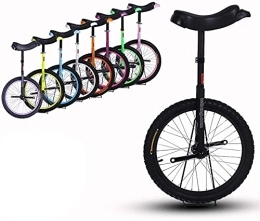 Generic Monocicli Monociclo Bici Monociclo 18 Pollici Ruota Monociclo Gomma Butilica A Prova Di Perdite Ruota Ciclismo Sport All'Aria Aperta Fitness Esercizio Salute Per Bambini E Principianti, 8 Colori Opzio