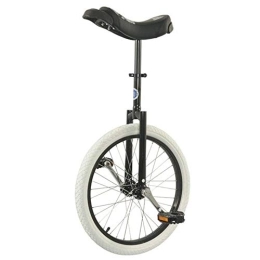 Generic Bici Monociclo da Allenamento con Ruote da 20 Pollici per Adulti / Bambini / Principianti, Esercizio di Ciclismo con Equilibrio Antiscivolo per Pneumatici da Montagna, Altezza Regolabile