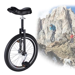 Lhh Bici Monociclo Monociclo A Ruota da 16 / 18 / 20 Pollici per Adulti Bambini Uomini Ragazzi Ragazzi Rider, Mountain Outdoor, Ciclo Unico con Cerchio in Lega - Nero (Size : 16inch Wheel)