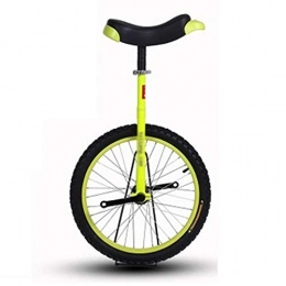 GAOYUY Bici Monociclo, Monociclo con Ruote da 14 Pollici con Cerchio in Lega Giallo Monociclo da Allenamento for Bambini Sport All'aperto Fitness Esercizio Salute (Color : Yellow, Size : 14 Inches)