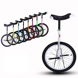 Yisss Bici Monociclo Unisex Adulto Balance Bike Monociclo Unisex per Adulti con Pedali Antiscivolo, 20 Pollici, dai 10 Anni in su, per Bambini Grandi e Principianti la Cui Altezza 150-170 cm
