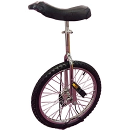 Yisss Bici Monociclo Unisex Adulto Monociclo da 20 Pollici per Bambini Grandi / Adulti, Monociclo da Esterno Regolabile con Telaio in Acciaio Resistente e cerchione in Lega, miglior Regalo di Compleanno