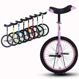 OKMIJN Bici OKMIJN Monociclo, 16 18 20 24 Pollici Equilibrio in Altezza Regolabile Ciclismo Esercizio Trainer Uso per Bambini Adulti Esercizio Fun Bike Cycle Fitness