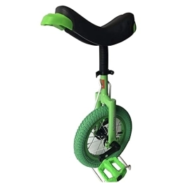  Monocicli Pneumatico da 12 Pollici Monociclo Ruota Allenamento Regolabile All'Aperto Monociclo Freestyle Monociclo Anti-Skid Acrobatics Bike -Verde (Color : Green, Size : 12 inch) Durevole