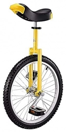 Unicycles Monocicli Unicycles - Bicicletta unisex da 45, 8 cm, per bambini e adulti, altezza regolabile, in butile, antiscivolo, per mountain bike, ciclismo, esercizio divertente (dimensioni: ruota da 20 pollici)