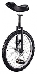 Unicycle Bici Unisex monociclo, monociclo ruota da 20 pollici, monocicli per adulti per bambini principianti ragazze adolescenti ragazzi bilanciamento bilancia, forcella di acciaio manganese ad alta resistenza, fib