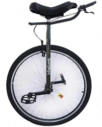 WXX Bici WXX Monociclo A Ruota da Viaggio da 28 Pollici, Balance Bike A Ruota Singola Anti-Skid con Freno Sport Cyclette Allenatore Avanzato, Nero