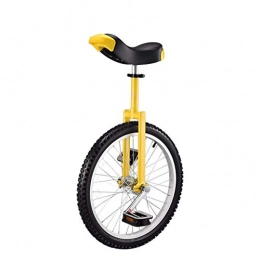 YUHT Bici YUHT Bicicletta Monociclo Balance Bike per Bambini Adulti Bicicletta Singola per Bambini per Viaggi Fitness Monociclo acrobatico, Sella ergonomica, 18 / 20 / 24 Pollici (Colore: 20 Pollici-Bianco) mo