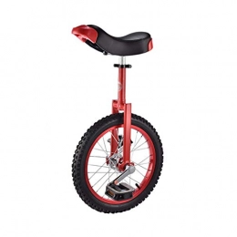 YUHT Bici YUHT Monociclo 16 / 18 Pollici Monociclo Monociclo per Adulti con Regolazione in Altezza Regolabile in Altezza per Bambini Rosso (Dimensioni: 16 Pollici) Monociclo