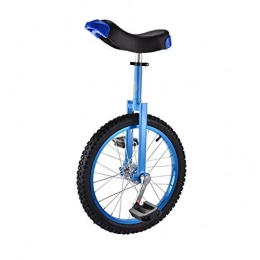 YUHT Bici YUHT Monociclo 16 / 18 Pollici Monociclo Singolo Rotondo per Bambini Ad Altezza Regolabile in Altezza Equilibrio Esercizio di Ciclismo Blu (Dimensioni: 16 Pollici) Monociclo