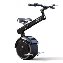 YUHT Bici YUHT Monociclo Elettrico da 800 W, per Monociclo Elettrico monoruota Pieghevole per Adulti con Freno del Sedile / Controllo somatosensoriale, 67, 2 V, 264 WH, 22 kg di Peso (Dimensioni: 25 km)