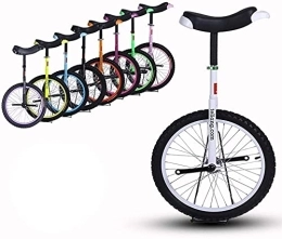 ZWH Monocicli ZWH Monociclo Bicicletta Eccellente Bilanciamento del Monociclo Bici per Persone Alte Piloti 175-190 Cm, Pesanti Unisex Adult Big Kids 24"Monociclo, Carico 300 Libbre