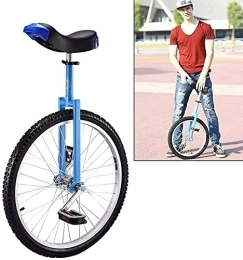 ZWH Monocicli ZWH Monociclo Bicicletta Grandi Adulti di Avviamento Unicycles, con Grandi Ruote da 24 Pollici E Sedile Comodo, Big Kids / Mamma / papà / Adulti Regalo di Compleanno, Carico 330 Libbre