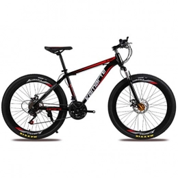 DOS Mountain Bike 26 Pollici Mountain Bike 21 Ruote velocit Doppia Sospensione Freni a Disco per Biciclette Telaio in Acciaio al Carbonio, Black