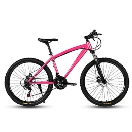 26inch 30-velocità Mountain Bike, Doppio Freno a Disco per Mountain Bike Hardtail, Mens Donne di età all Terrain per Mountain Bike, Sedile Regolabile e Manubrio,24 Speed