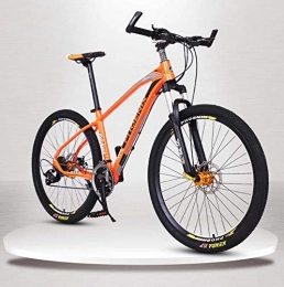 AISHFP Mountain Bike AISHFP 26inch per Adulti per Mountain Bike, Leggera Lega di Alluminio Telaio Offroad Biciclette, Freni Anteriore e Posteriore a Disco Mountain Bicycle, B, 36 Speed