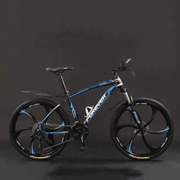 AYDQC Mountain Bike AYDQC Bicicletta, 26 Pollici 21 / 24 / 27 / 30 Biciclette di Montagna, Coda Dura Bicicletta da Montagna, Bicicletta Leggera con Sedile Regolabile, Freno a Doppio Disco 6-6, 30 velocità fengong