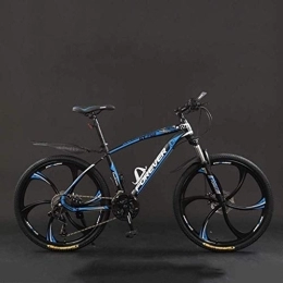 AYDQC Mountain Bike AYDQC Bicicletta, 26 Pollici 21 / 24 / 27 / 30 velocità Mountain Bikes, Bicicletta da Montagna della Coda Dura, Bicicletta Leggera con Sedile Regolabile, Freno a Doppio Disco 6-6, 24 velocità fengong