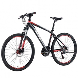 AZYQ Mountain Bike AZYQ Mountain bike per adulti da 26 pollici, Mountain bike a 27 velocit, Mountain bike da uomo con telaio in alluminio Hardtail, Bicicletta alpina a doppia sospensione, M, S