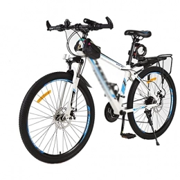 BaiHogi Bici Bici Da Corsa Professionale, 24 Velocità Bicicletta da 26 pollici Bicicletta da 26 pollici Dual Disc Brake Bicicletta da strada urbana con telaio in acciaio elevato in acciaio al carbonio for un perco