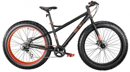 MBM Mountain Bike Bicicletta bici MTB FAT MACHINE 26" cambio 7 vel. rossa nera freni a disco MBM