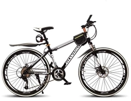 AYDQC Mountain Bike Bicicletta, mountain bike, bicicletta da strada, bici da tail hard, bici da 26 pollici 24 / 27, bicicletta per studenti adulti, bici da studente, doppia bicicletta freno a disco 6-11, 27 velocità fengong