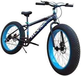 AYDQC Mountain Bike Bicicletta Snowmobile da 4, 0 pollici Ampio pneumatico Spesso Velocità Velocità Ammortizzatore Ammortizzatore Mountain Bike ATV Atv Maschio e femmina Bicycle Bicycle 7-10, 20 pollici 27 Velocità fengong