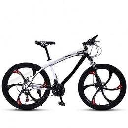 softpoint Bici Biciclette Da Montagna, Studenti Adulti Uomini e Donne Biciclette a Velocità Variabile Freni a Doppio Disco Da 24 Pollici Doppi Ammortizzatori Bici Ultraleggere 24inch 27speed