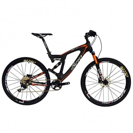 BEIOU Mountain Bike Biciclette di montagna doppio del carbonio di BEIOU All Terrain 27.5 pollici MTB 650B Bicicletta SHIMANO DEORE 10 Velocit 12.7kg T700 Struttura del mattone 3K CB22