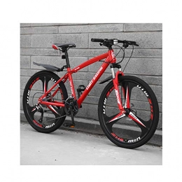 FLZ Mountain Bike Bicycle Casa Bicicletta Montagna Uomini Bicicletta, Luce velocit Variabile Freno a Disco Ammortizzatore Si Applica a Adulto Alunno Allenarsi All'Aperto / Rot / 26inches / 21speed