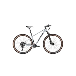 Bici Bicycles for Adults 24 Speed MTB Carbon Fiber Mountain Bike with 2 * 12 Shifting 27.5 / 29 Inch Off-Road Bike (Color : Gray, Size : Medium)