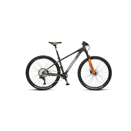  Mountain Bike Bicycles for Adults Mountain Bike Big Wheel Racing Oil Disc Brake Variable Speed Off-Road Men's and Women's Bicycles (Color : Orange, Size : Large)