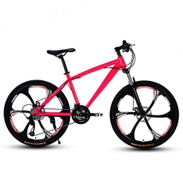 BRISEZZ Bici BRISEZZ Adulti 24 Pollici in Bike, Beach motoslitta Biciclette, Biciclette Doppio Disco Freno, Alluminio Lega, Uomo Donna General Purpose HRTT (Size : 24 Speed)