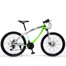 CDBK Bici CDBK Mountain Bike A 27 velocità, da 26 Pollici Studente Bicicletta Urti A velocità Variabile Dell'ammortizzatore della Bicicletta per Gli Uomini E Le Donne in Bicicletta Motorino Adulto, Verde